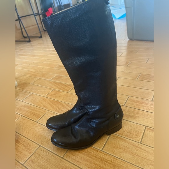 Frye Melissa buttonback riding boots - Picture 4 of 6